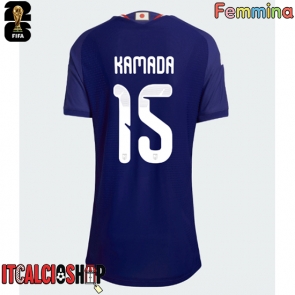 Giappone Daichi Kamada #15 Prima Maglia Femmina Mondiali 2026 Manica Corta